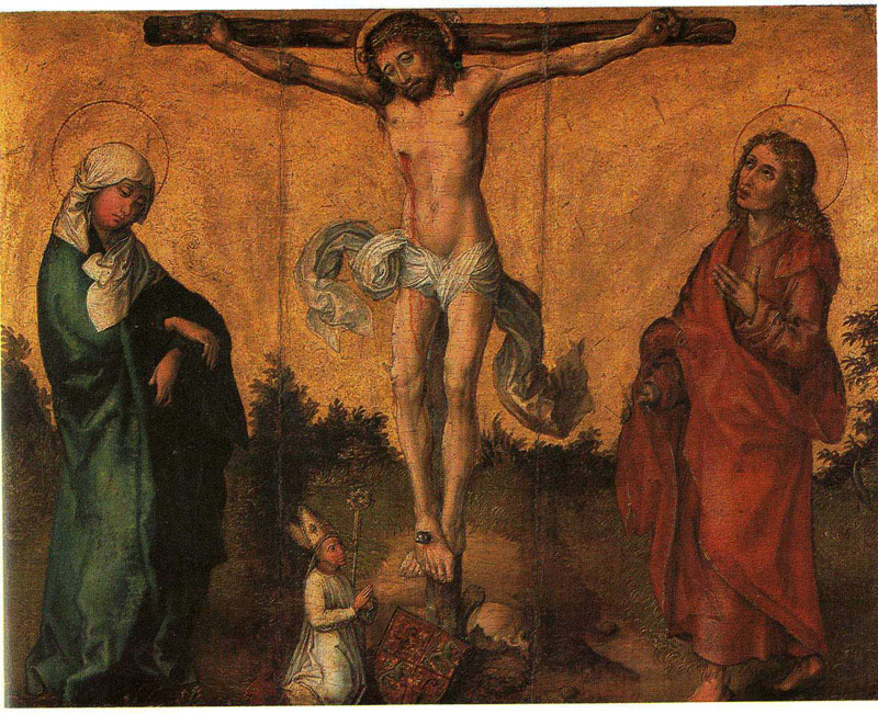 La Sainte Vierge et Saint Jean au pied de la Croix