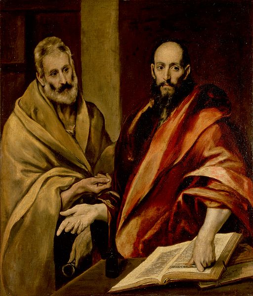 Le Greco - Saint Pierre et saint Paul