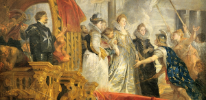 Marie de Médicis accueillie à Marseille (Rubens)