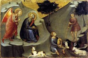 Bartolo di Fredi - L'annonciation à saint Joachim