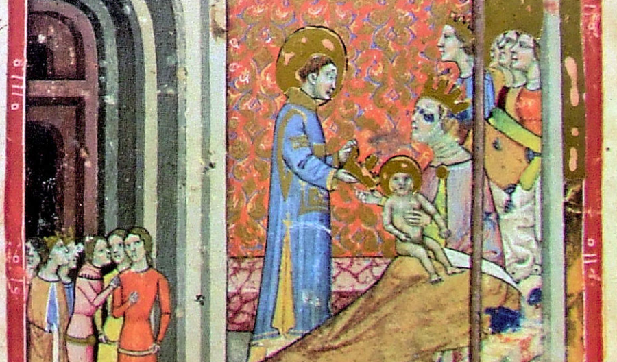 Naissance de saint Etienne de Hongrie