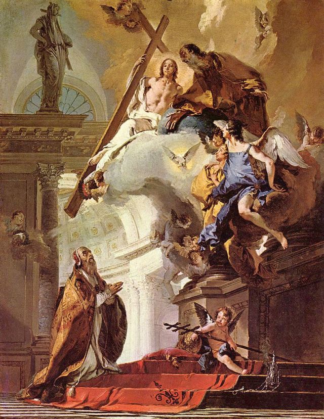 Vision du pape Clément Ier - Giovanni Battista Tiepolo
