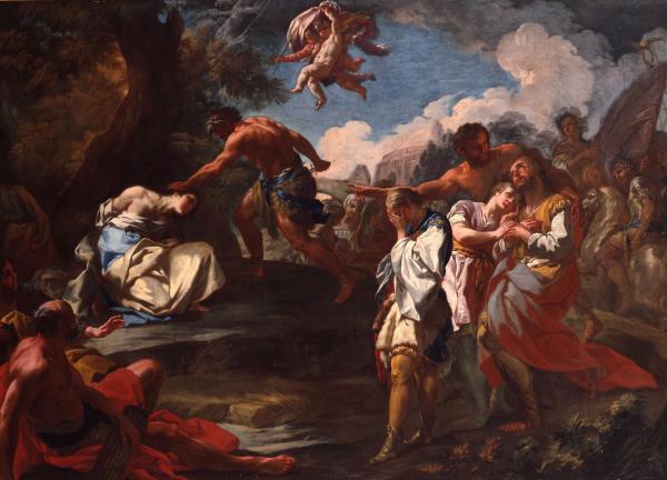 Martyre des saints Marius, Marthe, Audifax et Abacus - Corrado Giaquinto