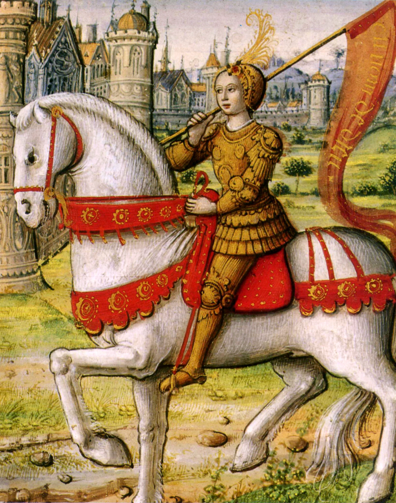 Sainte Jeanne d'Arc - Manuscrit datant de 1505