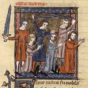 Martyre des saints Guy, Modeste et Crescence - Richard de Monbaston