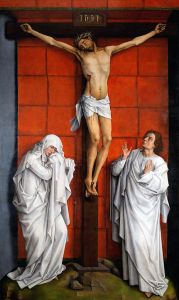 La Sainte Vierge et saint Jean au pied de la Croix - Rogier van der Weyden