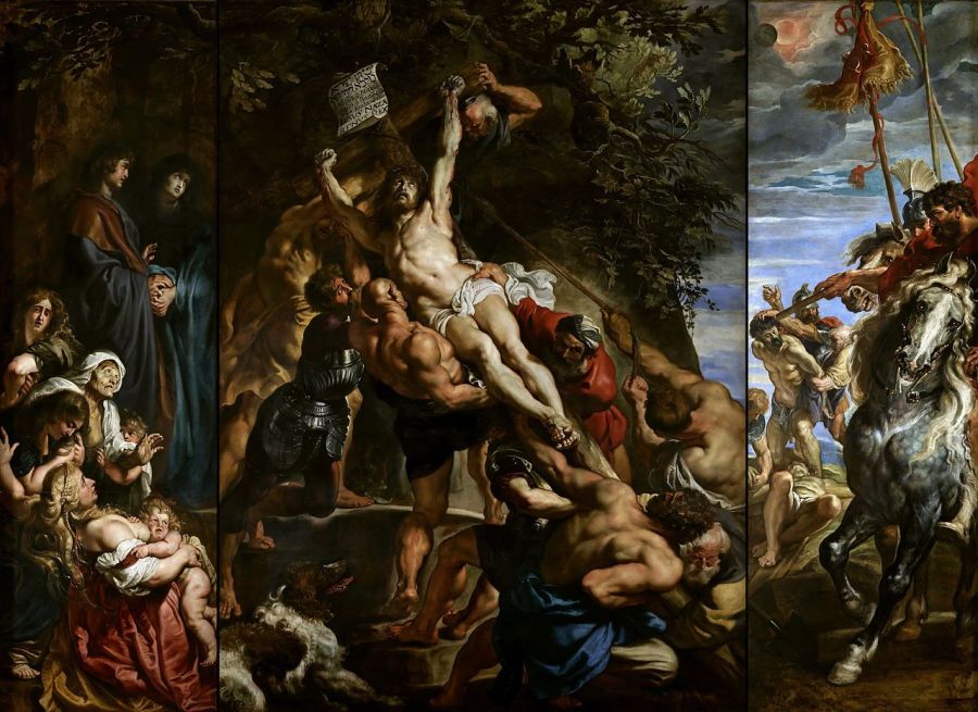 L'élévation de la Croix - Rubens