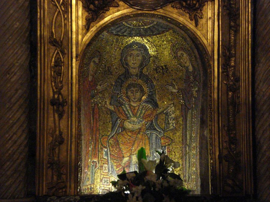 Sainte Praxède, la Sainte Vierge et Sainte Pudentienne